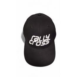 RALLYCROSS baseball sapka, fekete